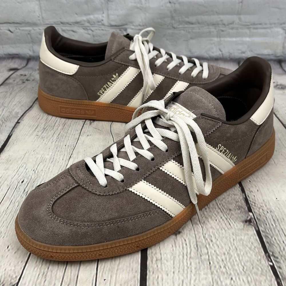 adidas Handball Spezial Shoes Men's Size 11 Brown Suede Leather Gum Sole NEW